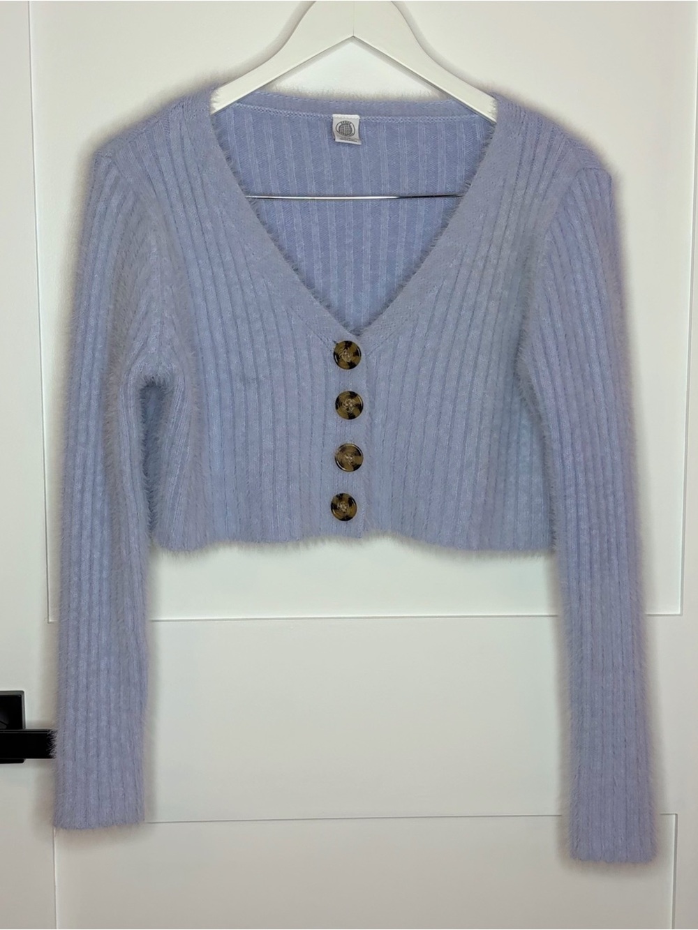 Urban Outfitters Lavender Fuzzy Knit Sweater Med